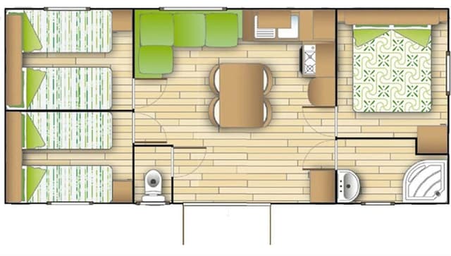 Mobile Home, 3 Bedrooms