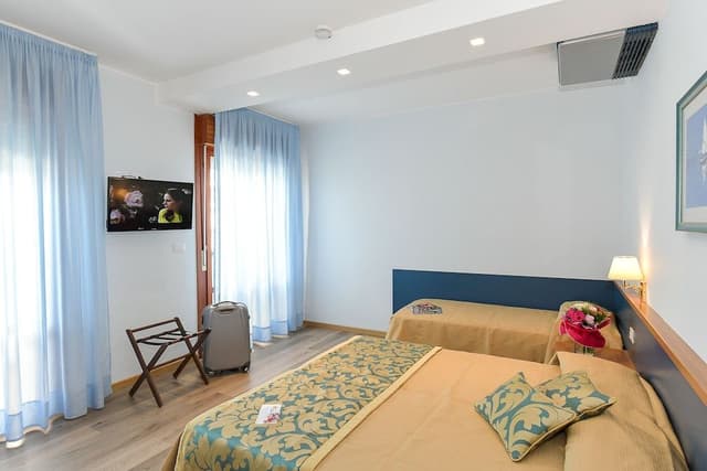 Superior Quadruple Room, Terrace, Partial Sea View (Plus)