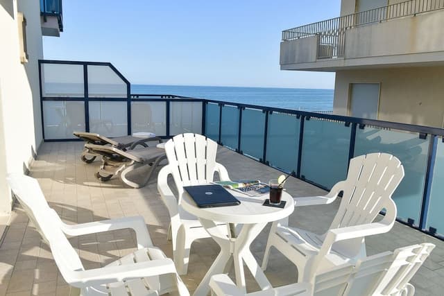 Superior Quadruple Room, Terrace, Partial Sea View (Plus)