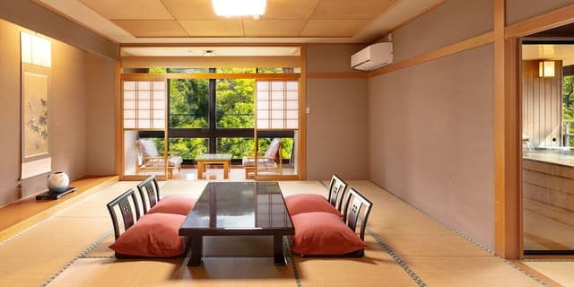 High-Grade Japanese-style Room [Tsuki] - River view, with scenic bath Onsen, Non Smoking