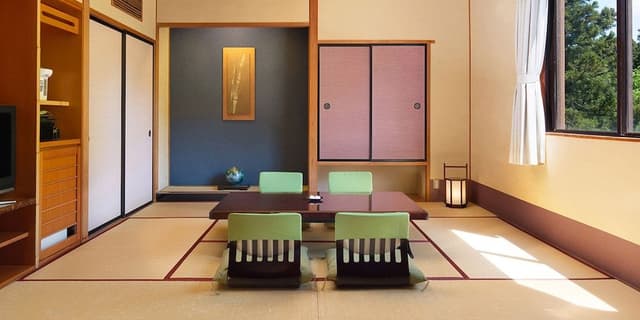 Japanese-style Room [Hana] - River view, prefabricated bathroom or without bath, Non Smoking