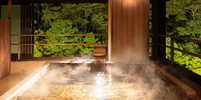 High-Grade Japanese-style Room [Tsuki] - River view, with scenic bath Onsen, Non Smoking