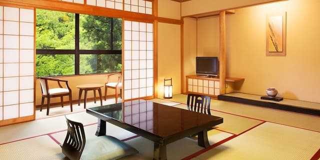 Japanese-style Room [Hana] - River view, prefabricated bathroom or without bath, Non Smoking
