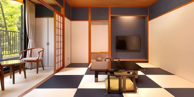 Japanese-style Room [Hana] - River view, prefabricated bathroom or without bath, Non Smoking