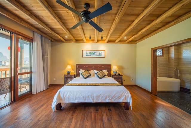 Panoramic Double Room, Pool Access