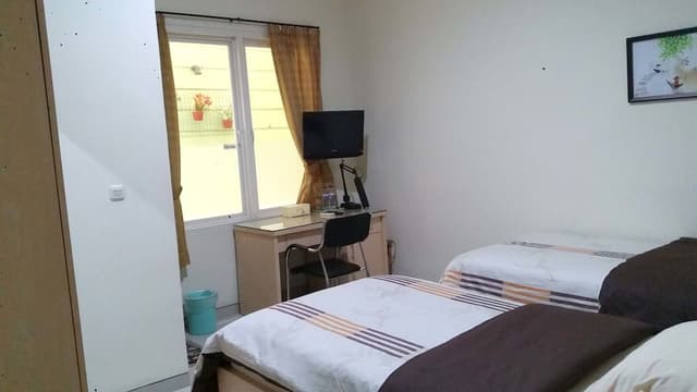 Basic Double or Twin Room, Private Bathroom