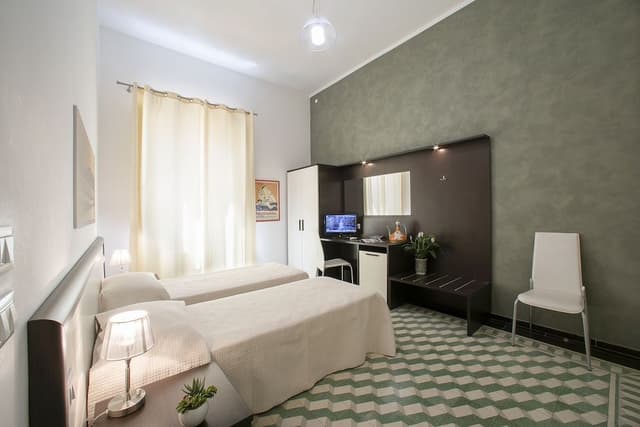 Camera con letto matrimoniale o 2 letti singoli