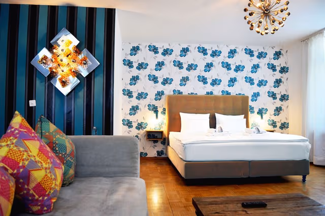Quadruple Room with Balcony and Shared Bathroom