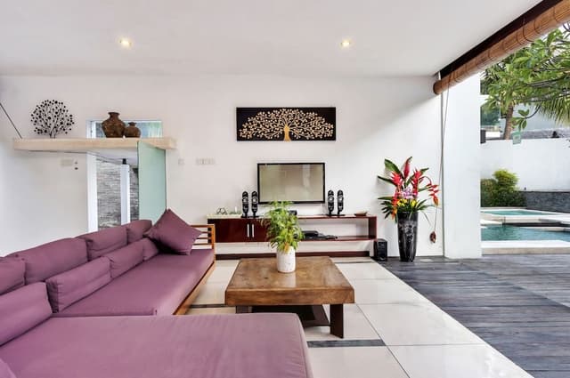 Deluxe Villa, 3 Bedrooms, Smoking, Pool View