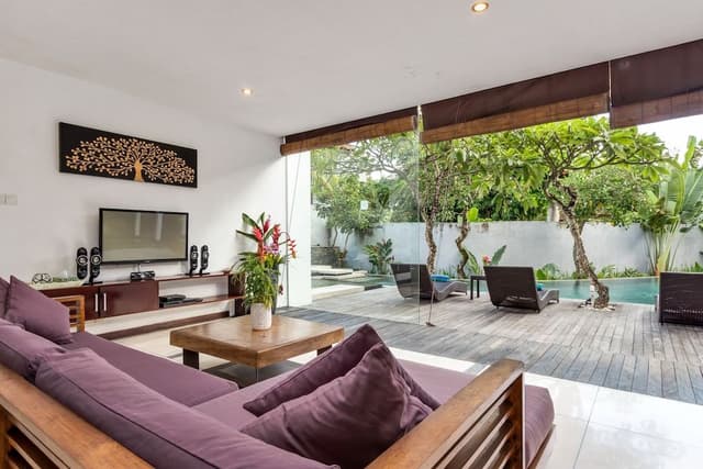 Deluxe Villa, 3 Bedrooms, Smoking, Pool View
