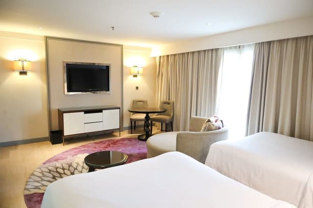 Club Room, 2 Twin Beds, Tower