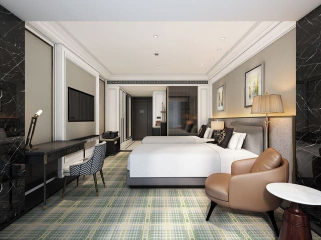 Executive Room, Lounge Access, 2 Single Size Beds, High Floor