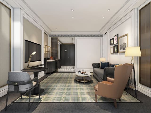 Exclusive Suite, Lounge Access, 1 King Size Bedroom and 1 Living Room, High Floor
