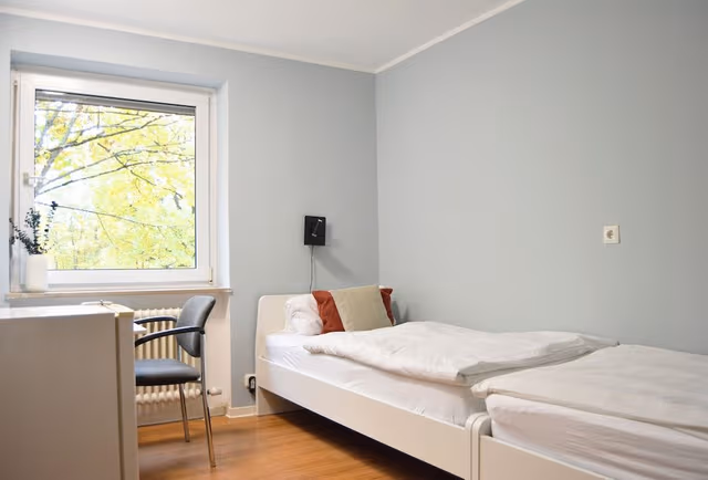 Twin Room, Shared Bathroom