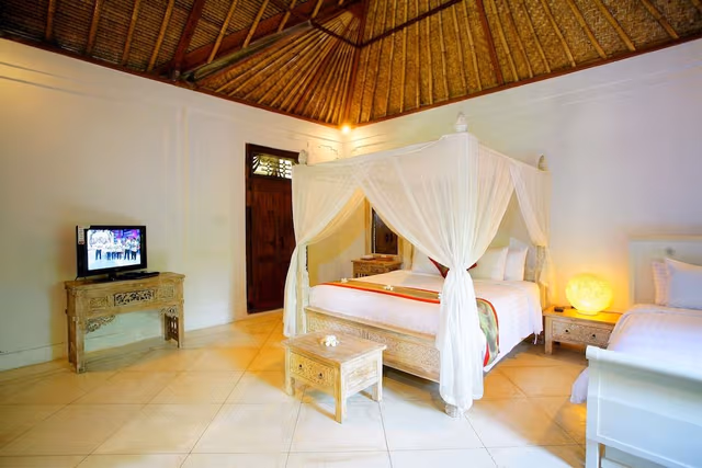 Villa, 1 Double Bed, Garden View