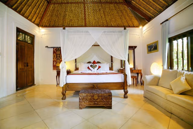 Villa, 1 Double Bed, Garden View