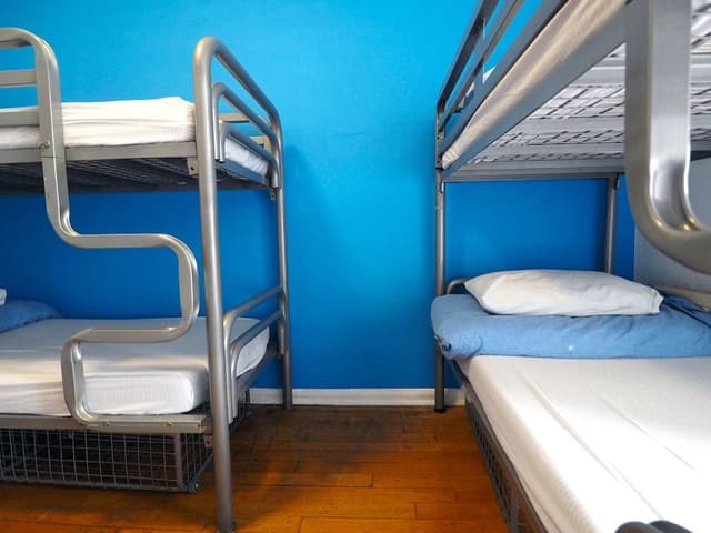 Bed in 4 Bed Mixed Dorm with Shared Bathroom