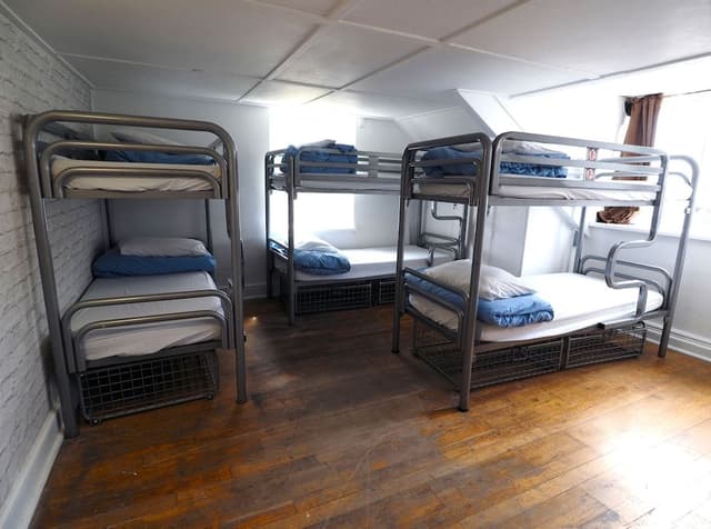 Bed in 8 Bed Mixed Dorm with Shared Bathroom