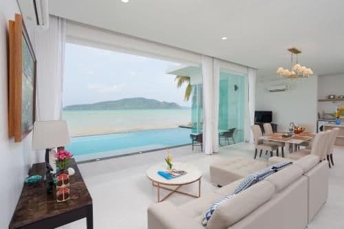3-Bedroom Beachfront Infinity Pool Villa