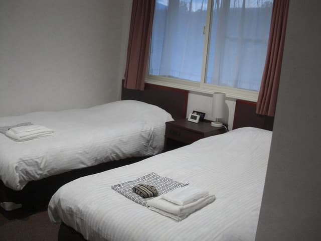 Twin Room with In-room Toilet, Shared Bathroom