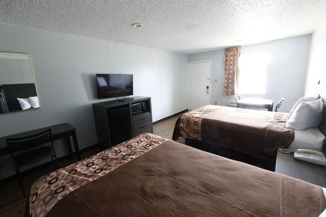 Single Room, 2 Double Beds, Non Smoking