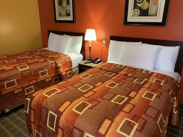 Double Room, 2 Double Beds, Smoking