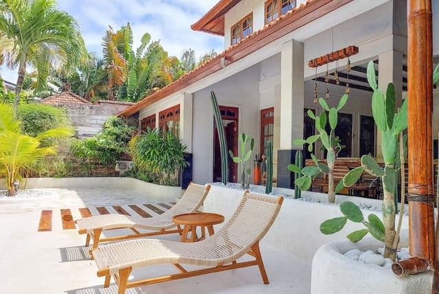 Family Villa, 4 Bedrooms, Courtyard View, Poolside