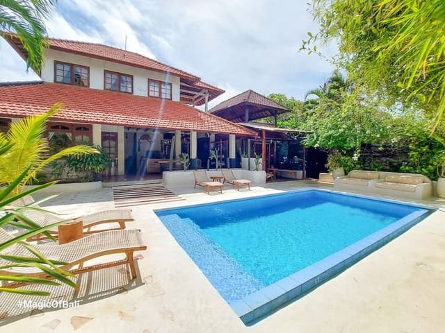 Family Villa, 4 Bedrooms, Courtyard View, Poolside