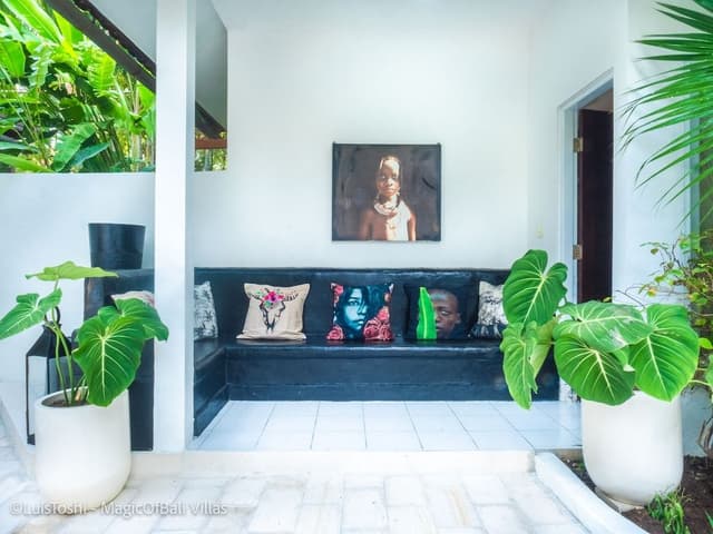 Luxury Villa, 3 Bedrooms, Lanai, Garden View