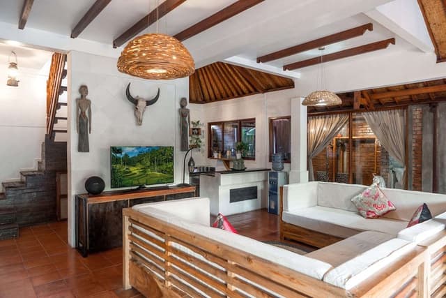 Family Villa, 4 Bedrooms, Courtyard View, Poolside
