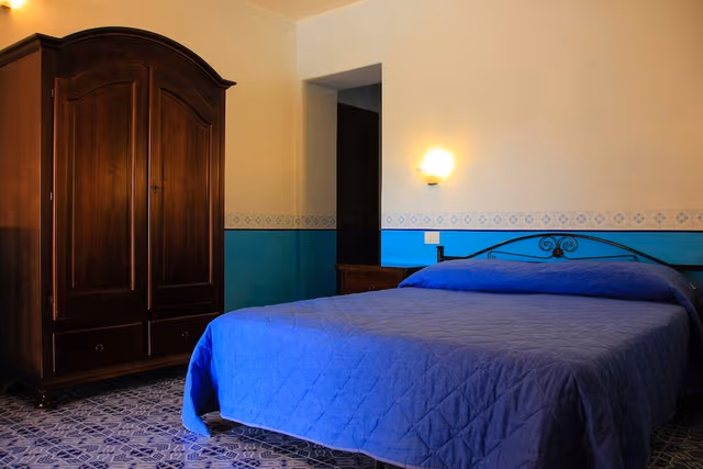 Double or Twin Room, Terrace, Pool View