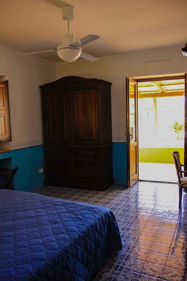Double or Twin Room, Terrace, Pool View