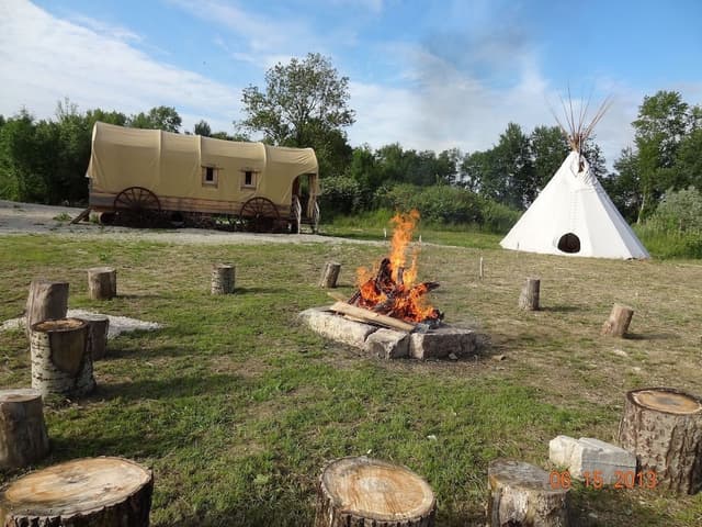 Wooden Caravan