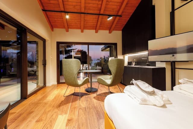 Luxury Studio Suite, Patio, Lake View (Accessible)