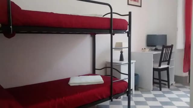 Twin Room, Shared Bathroom (Bunk Bed)