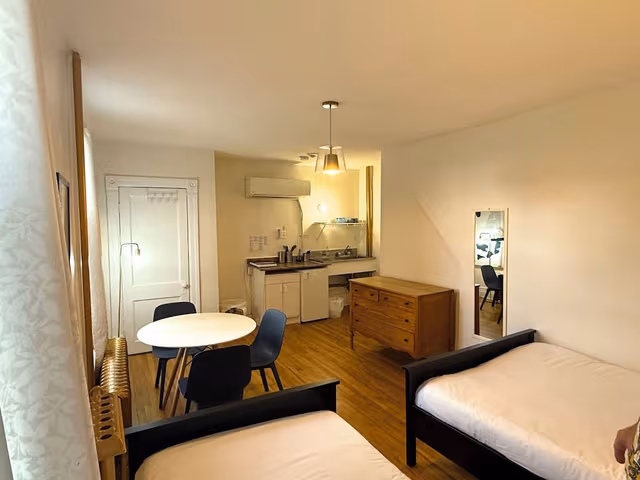 Studio, Shared Bathroom