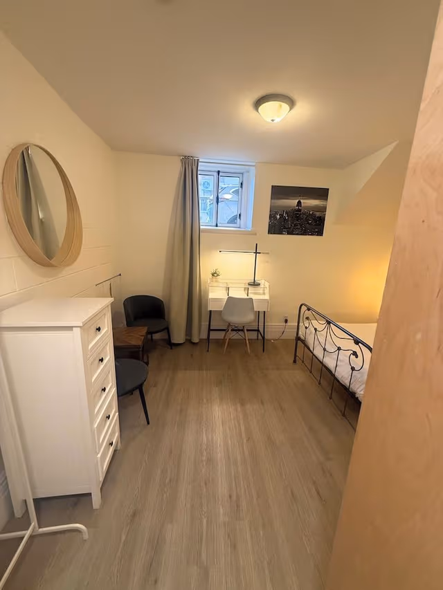 Economy Double Room with Private Bathroom Semi-Basement