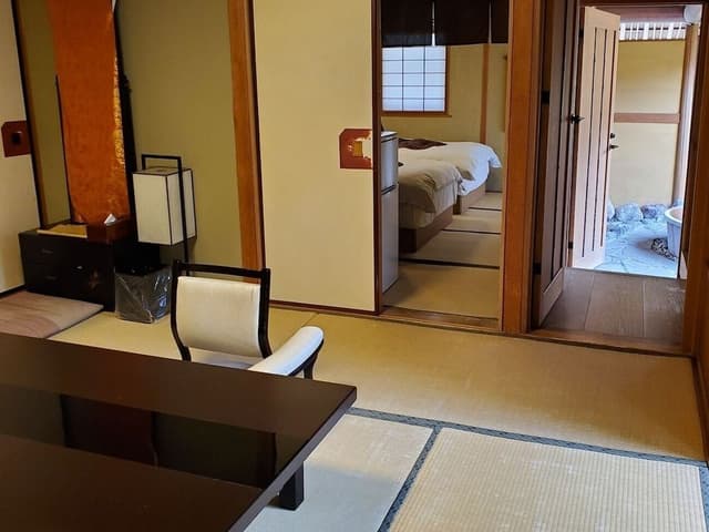Twin Room with Indoor Hot Spring Bath and Open-Air Bath