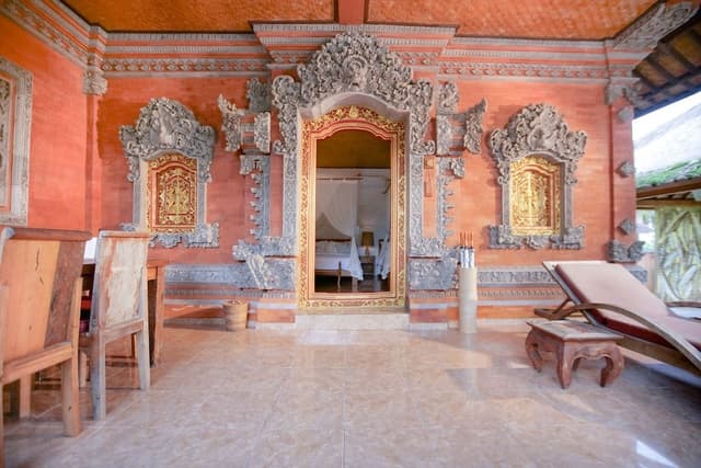 Double or Twin Room, 2 Queen Beds, Pool View, Ground Floor