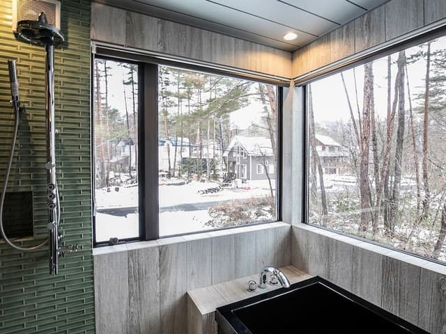 [View Kiso Hinoki Cybress bath with kitchen] ~Nagomi~ Non-smoking