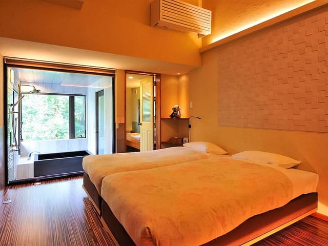 [View Kiso Hinoki Cybress bath with kitchen] ~Nagomi~ Non-smoking