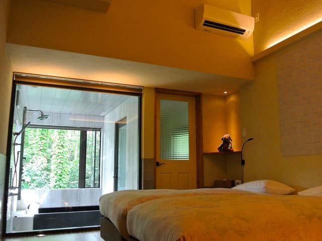 [View Kiso Hinoki Cybress bath with kitchen] ~Nagomi~ Non-smoking