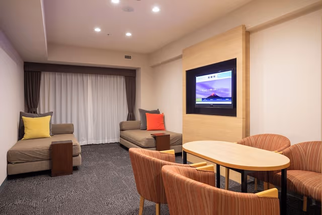 A-Upper Deluxe Quadruple Room(6F-10F) with Mt. Fuji View Non-Smoking