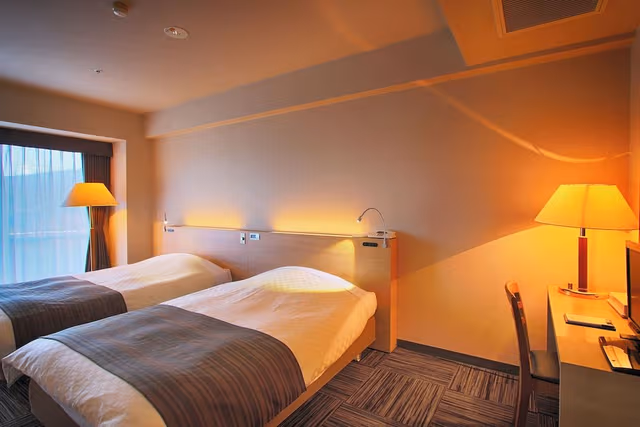 A-Upper Deluxe Quadruple Room(6F-10F) with Mt. Fuji View Non-Smoking