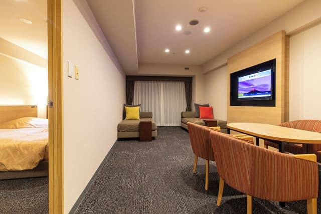 A-Upper Deluxe Quadruple Room(6F-10F) with Mt. Fuji View Non-Smoking