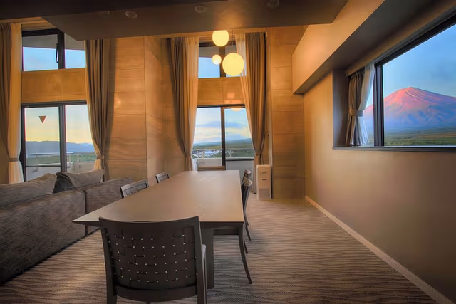 Corner Suite Room The Fuji(11F) with Mt. Fuji View Non-Smoking