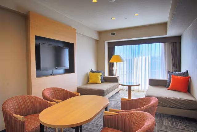 A-Upper Deluxe Quadruple Room(6F-10F) with Mt. Fuji View Non-Smoking