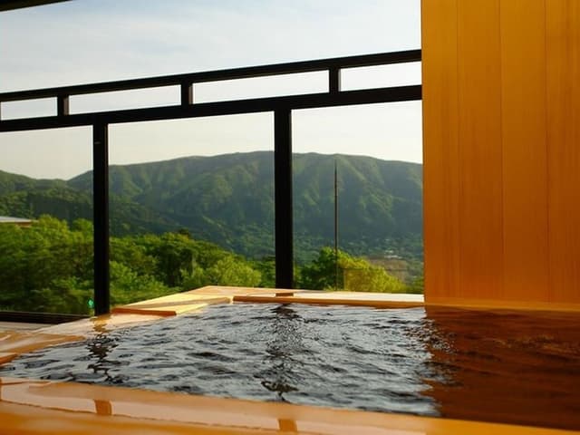 Twin Room w/ Private Onsen (2F, no kids under 12yrs) Halfboard (BF & Dinner), Check-in 3pm-6pm