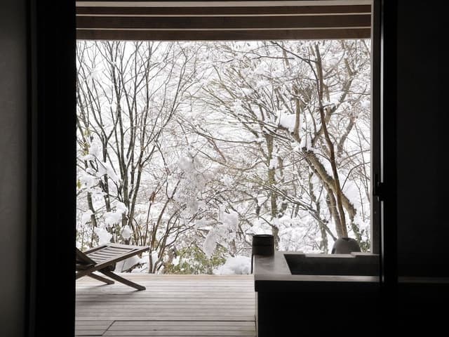 Twin Room w/ Private Onsen & Terrace (1F) Halfboard (Breakfast & Dinner), Check-in 3pm-6pm