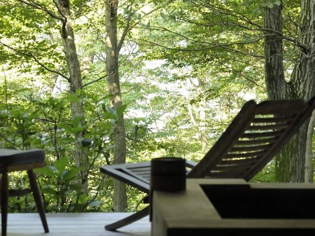Twin Room w/ Private Onsen & Terrace (1F) Halfboard (Breakfast & Dinner), Check-in 3pm-6pm